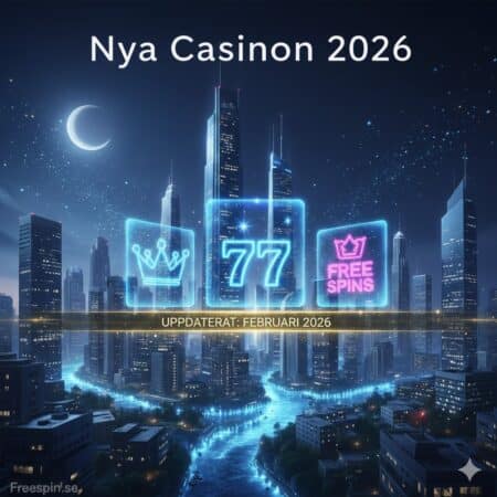Nya casinon 2026 (Uppdaterad för Februari)